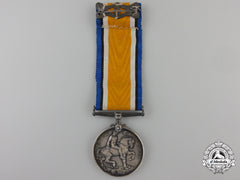 A British War Medal To Officier C. Spicer