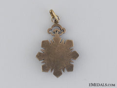 A Miniature Chinese Order Of The Double Dragon; 4Th Class