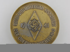 A 1941 Hj Sportfest Award With Case