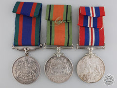 Three Second War Canadian Service Medals