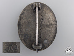A Silver Grade Wound Badge By Hauptmunzant
