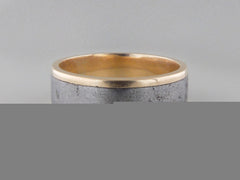A First War Slovenian Gold & Iron Ring;