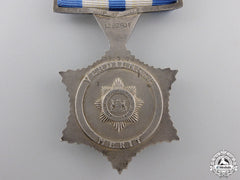 South Africa, Commonwealth. A Police Star For Merit, Named, C.1976