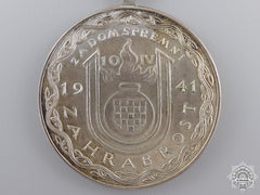 A Croatian A. Pavelic Silver Bravery Medal