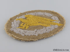 A Rare Afrikakorps Fallschirmj¡_Ger Cloth Badge