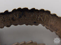 A Kriegsmarine Minesweeper War Badge; Named To Ben Joro