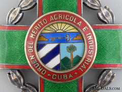 A Cuban Order Of Agricultural & Industrial Merit; Second Class
