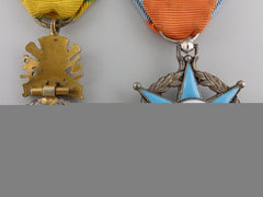Two French Orders And Medals