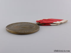 A Croatian Ante Pavelic Bronze Bravery Medal
