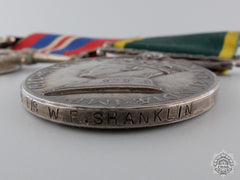 A Second War Canadian Efficiency Medal Bar