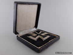 1939 First Class Iron Cross; Marked 26; Cased