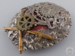 Bulgaria, Kingdom. A Military Academy Engineer's Badge, C.1910