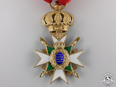 An Order Of The White Falcon In Gold; Knight First Class In Gold