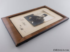 Wwi Photograph & Signature Of Otto Liman Von Sanders