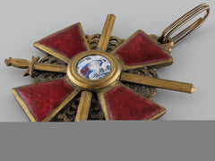 A First War Russian Order Of St. Anne; Third Class By Eduard