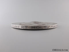 A Silver Goethe Award Medal To Robert Holtzmann; Second Model