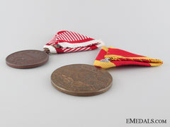Two Austrian First War Period Medals