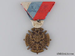 Serbian Wwi Commemorative Medal For The War 1914-1918