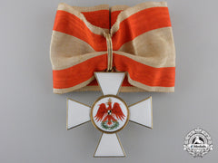 A Prussian Red Eagle Order; Second Class Cross In Gold By Godet, Berlin