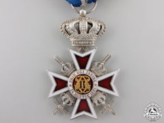 An Order Of The Crown Of Romania; Military Division With Swords