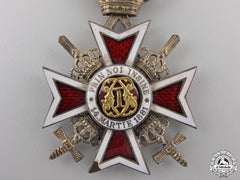An Order Of The Crown Of Romania; Knight Of The Military Division With Swords