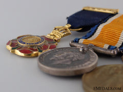 A Period Gold Order Of The Indian Empire Miniature Group
