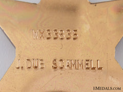 A Second War Australian Medal Group To J. Dub Scammell