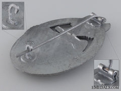 A Silver Grade Tank Badge By F. Wiedmann