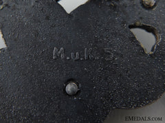 Ground Assault Badge; Marked  "M.u.k. 5"