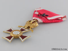 A 1860-1866 Order Of Leopold In Gold; Knight's Cross