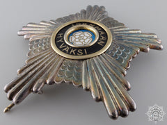 A Finnish Order Of The White Rose; First Class Commander