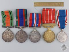 The Award Of Major-General D.e.dewar Cbe Cd; Canadian Army