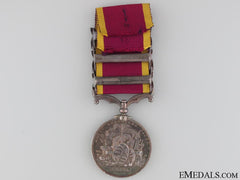 Second China War Medal 1857-1860, Un-Named