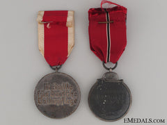 Two Third Reich Medals