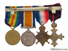 A Great War O.b.e. Group Awarded To Major J.d.drysdale