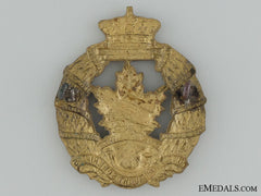 Wwii British Columbia Regiment Cap Badge