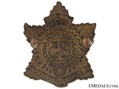 Wwi 85Th Nova Scotia Highlanders Cap Badge - Cef