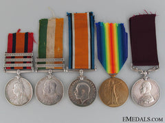 A South Africa & First War Long Service Group