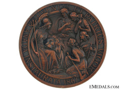 A Rare Confederation Commemorative Table Medal 1867