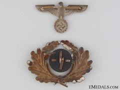 Army Reserve Officer’s Visor Cap Insignia