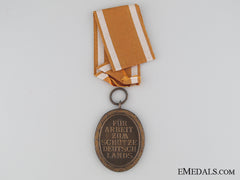 West Wall Medal With Paper Pocket Of Issue