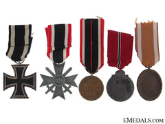 Five German Medals