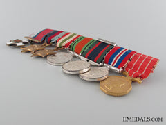 Canadian Wwii Group Of Seven Miniatures