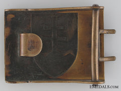 Wwii Slovakian Army Belt Buckle