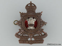 Inter-War Royal Regiment Of Canada Cap Badge