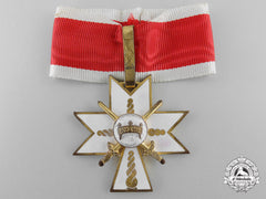 A Croatian Order Of King Zvonimir's Crown; 3Rd Class With Swords (Military Division)