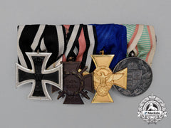 A First And Second War German Police Long Service Medal Bar Grouping