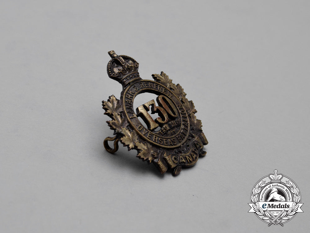 canada,_cef._a130_th_infantry_battalion"_lanark_and_renfrew_battalion"_cap_badge_j_217_1