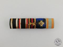 A First And Second War German Medal Ribbon Bar