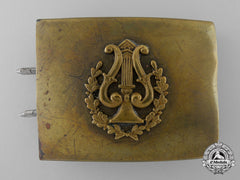 A Third Reich Period Civilian Band Member's Belt Buckle; Published Example